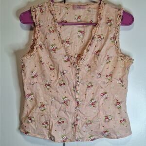 XXI Floral Sleeveless Blouse